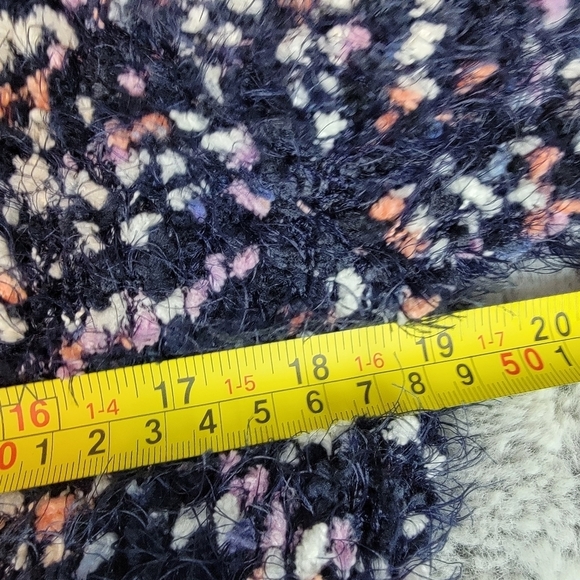 Peyton Primrose Open Front Cardigan Size Medium Blue Purple - Picture 7 of 9